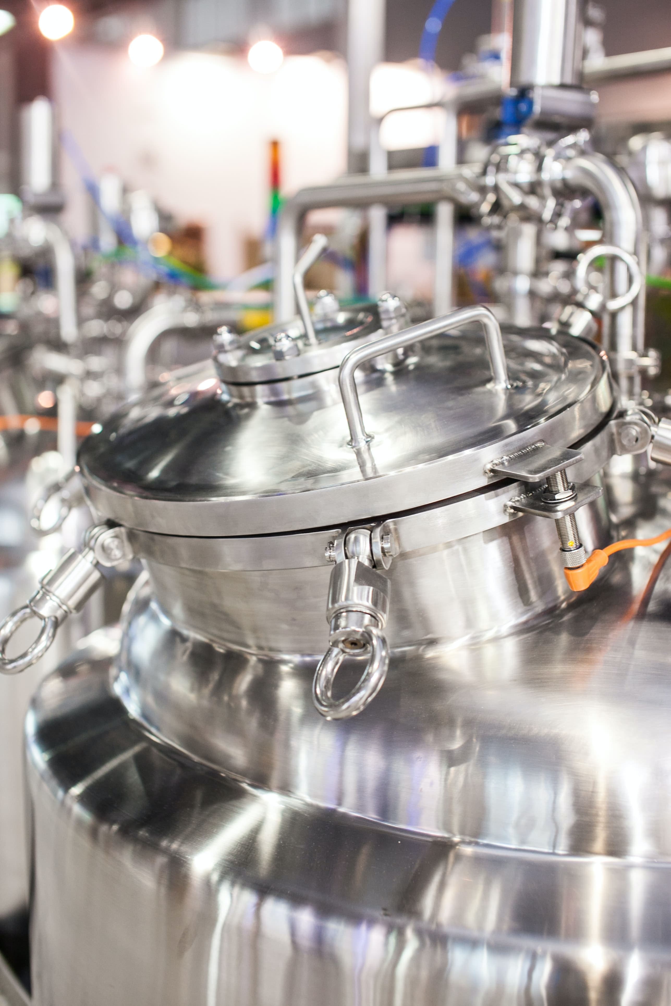 stock photo of a fermentation tank